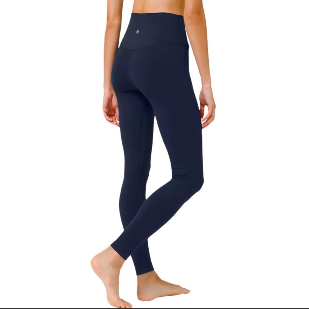 NWT Lululemon Align High Rise Pant 28"  Black - Picture 8 of 13